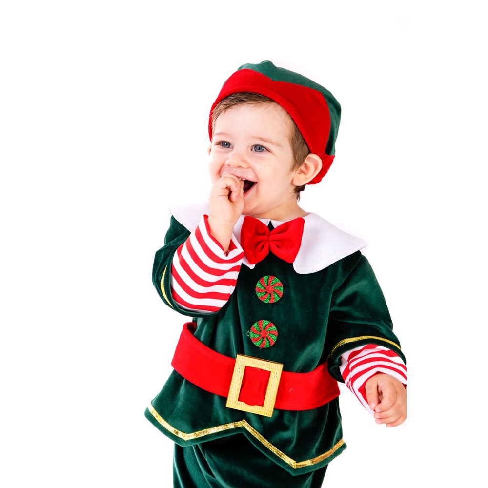 Χριστουγεννιάτικη Στολή Ξωτικό 06 μηνών