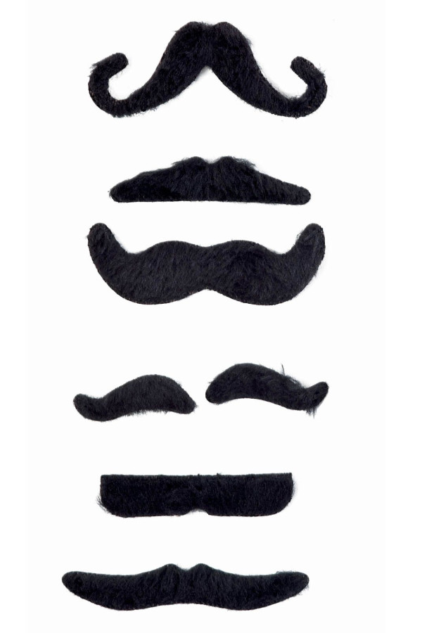 Αποκριάτικο Αξεσουάρ Μουστάκι Παιδικό Καρτέλα 6σχδ