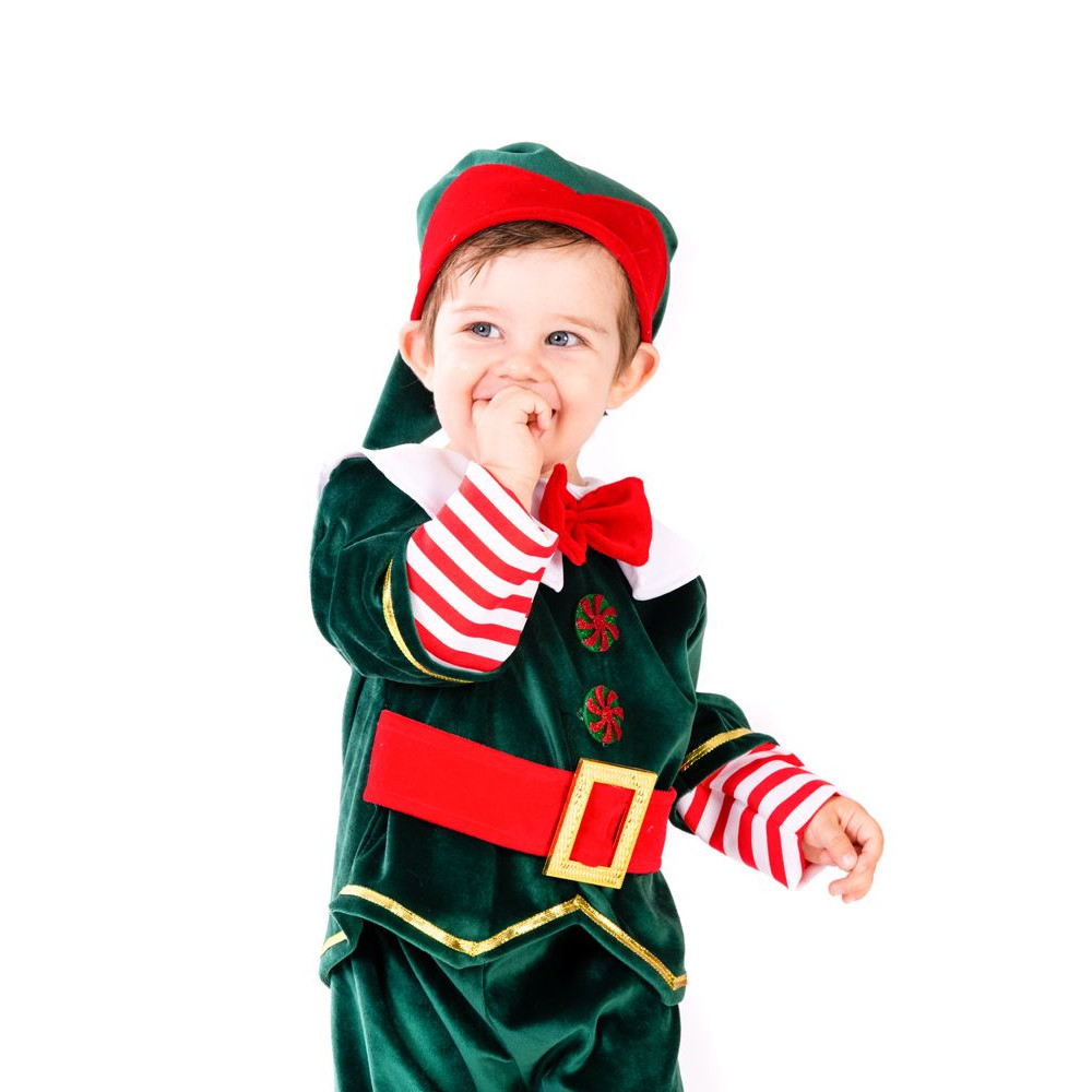 Χριστουγεννιάτικη Στολή Ξωτικό 06 μηνών