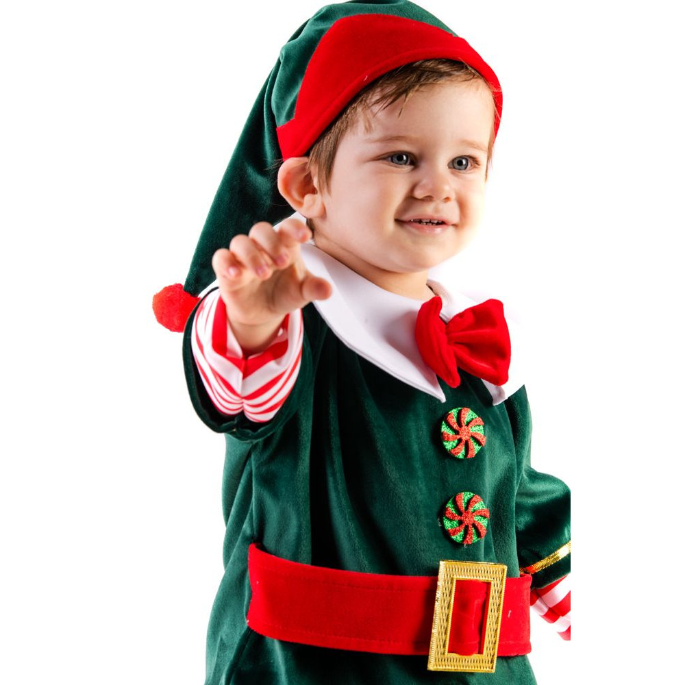 Χριστουγεννιάτικη Στολή Ξωτικό 06 μηνών