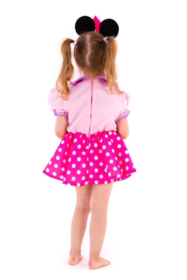 Αποκριάτικη Στολή Pink Mouse 24 μηνών