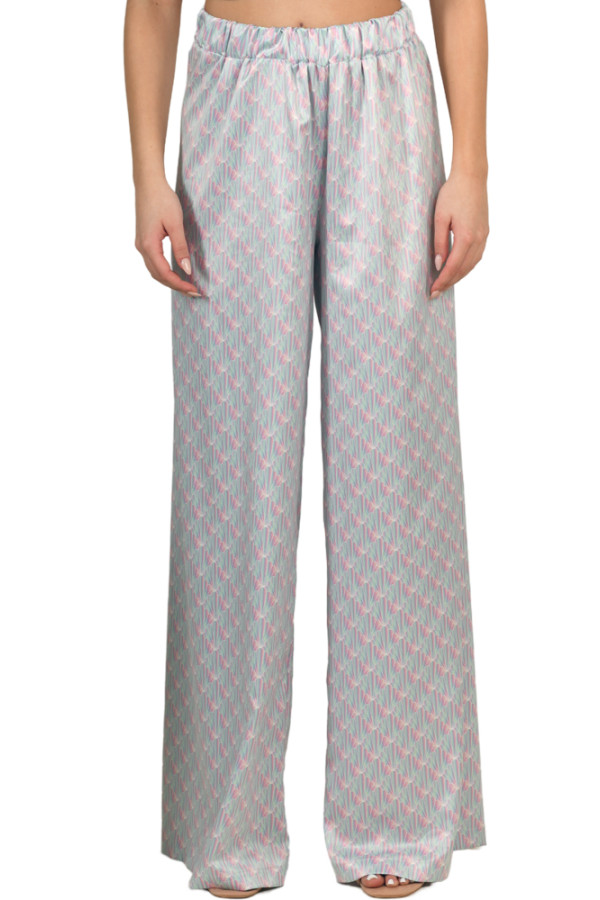 Mermaid Shell Satin Pantalone