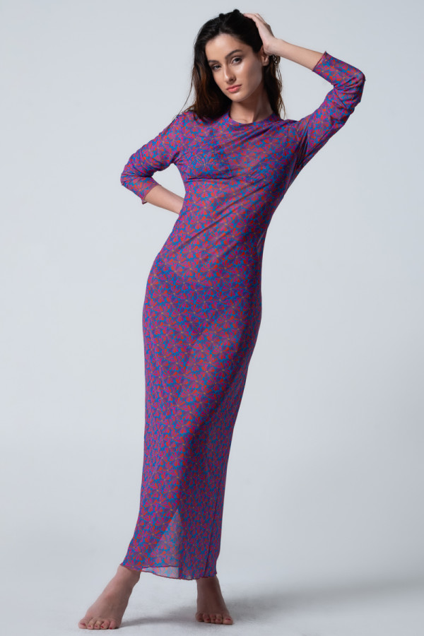 Irida Dress Matisse Blue